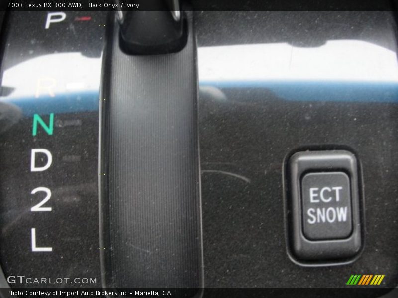 Black Onyx / Ivory 2003 Lexus RX 300 AWD
