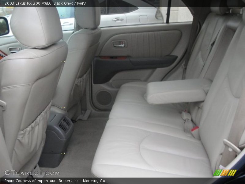 Black Onyx / Ivory 2003 Lexus RX 300 AWD