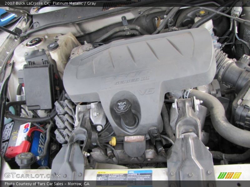  2007 LaCrosse CX Engine - 3.8 Liter OHV 12-Valve V6