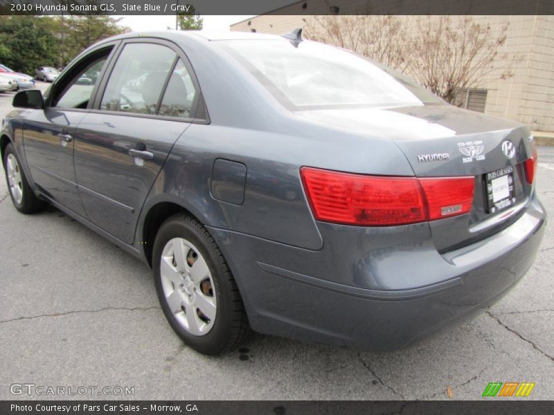 Slate Blue / Gray 2010 Hyundai Sonata GLS