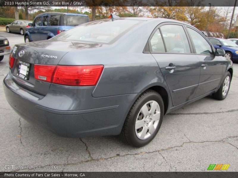 Slate Blue / Gray 2010 Hyundai Sonata GLS