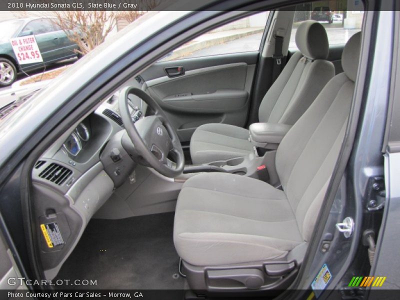 Slate Blue / Gray 2010 Hyundai Sonata GLS