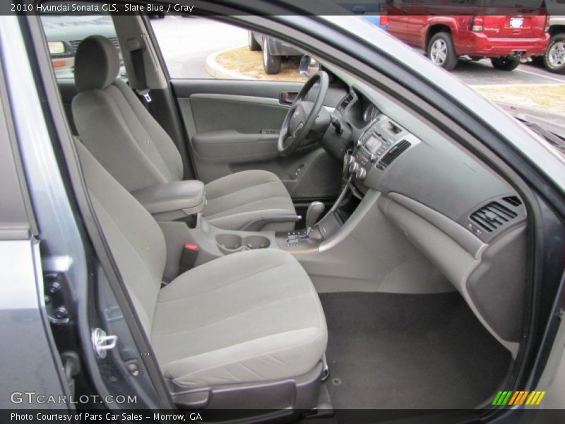 Slate Blue / Gray 2010 Hyundai Sonata GLS