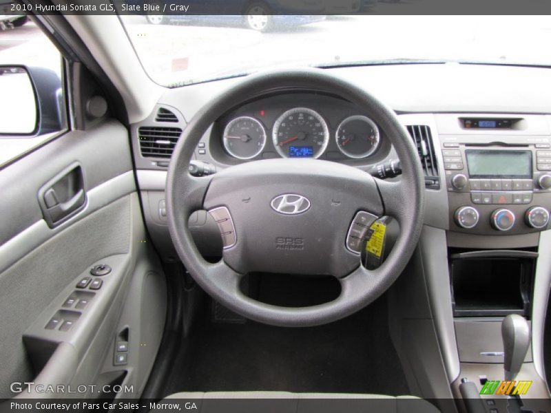 Slate Blue / Gray 2010 Hyundai Sonata GLS