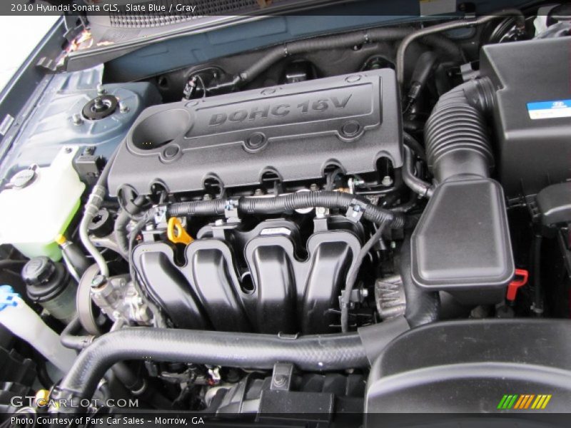 Slate Blue / Gray 2010 Hyundai Sonata GLS
