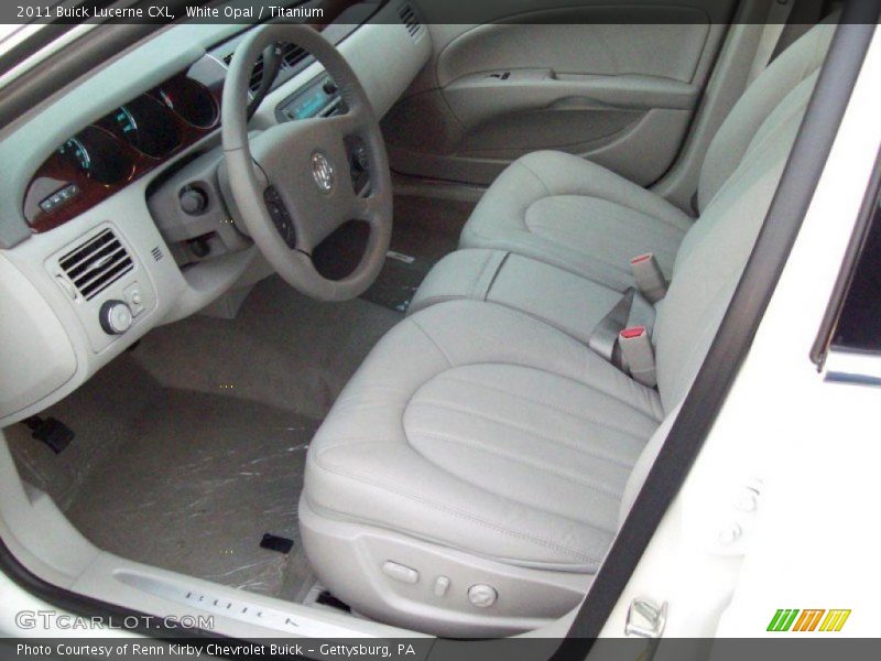 White Opal / Titanium 2011 Buick Lucerne CXL