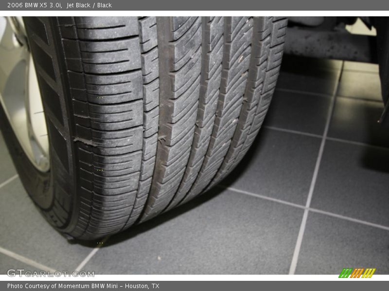 Jet Black / Black 2006 BMW X5 3.0i