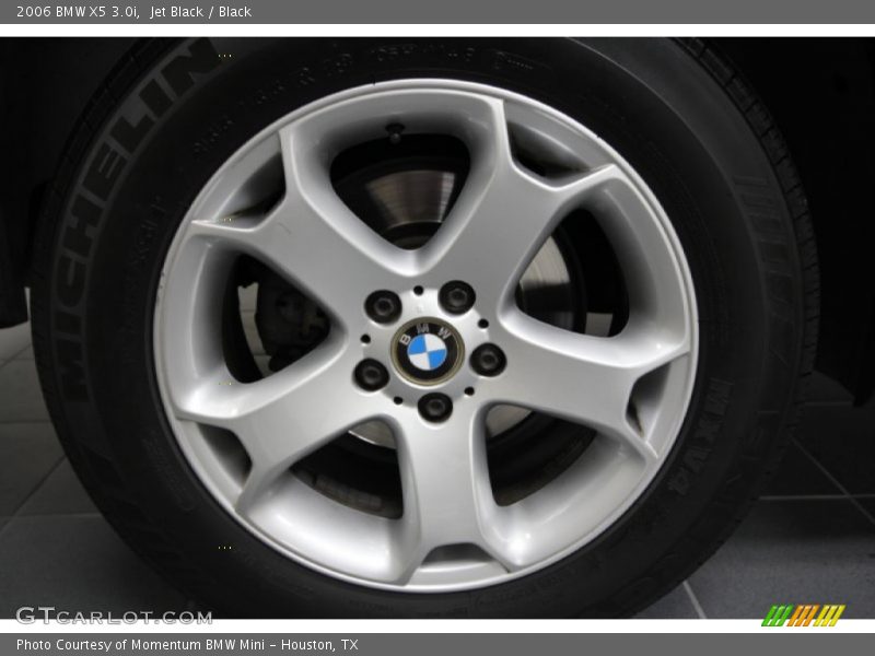 Jet Black / Black 2006 BMW X5 3.0i