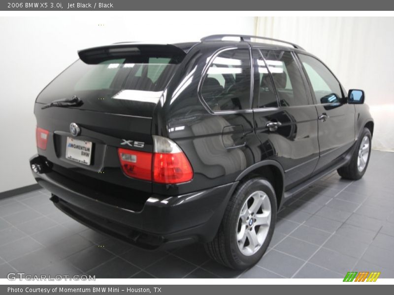 Jet Black / Black 2006 BMW X5 3.0i