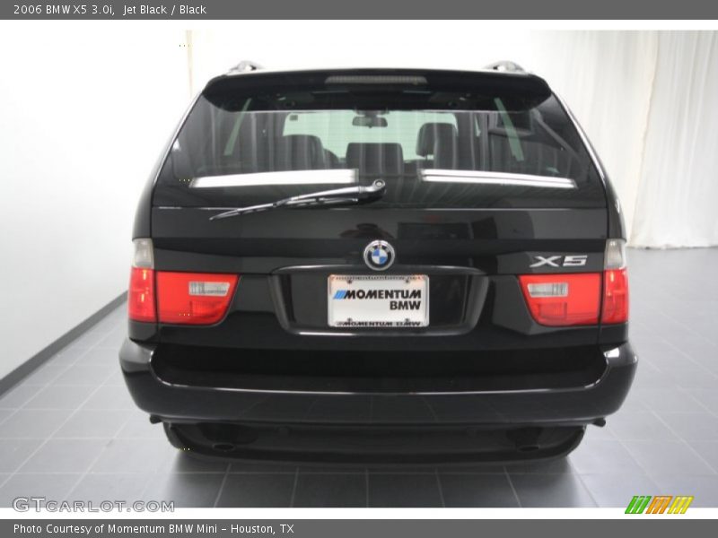 Jet Black / Black 2006 BMW X5 3.0i