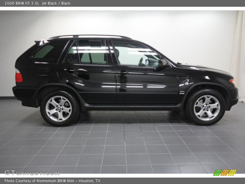 Jet Black / Black 2006 BMW X5 3.0i