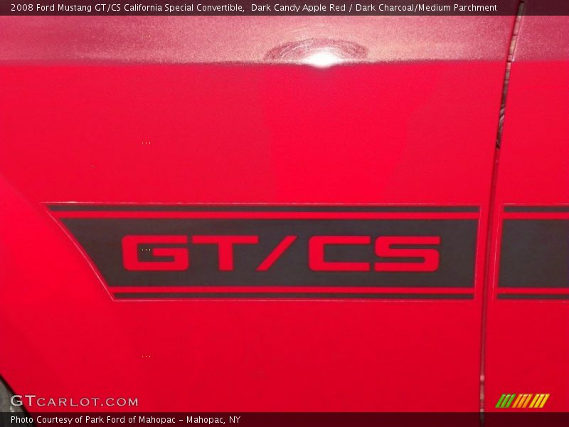  2008 Mustang GT/CS California Special Convertible Logo