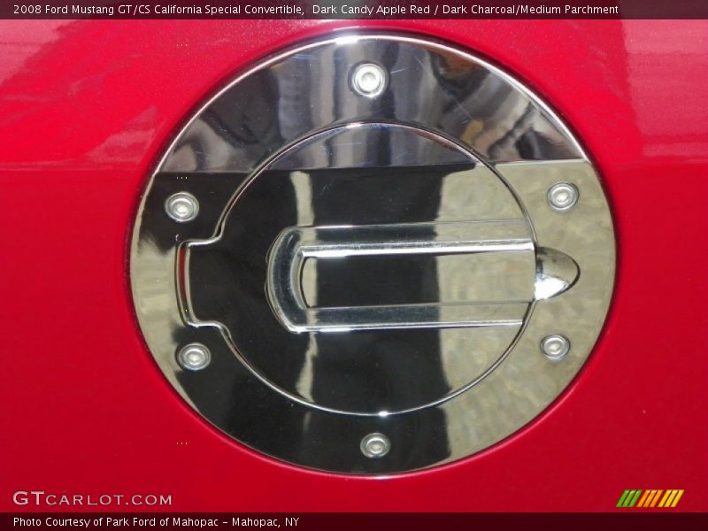 Dark Candy Apple Red / Dark Charcoal/Medium Parchment 2008 Ford Mustang GT/CS California Special Convertible