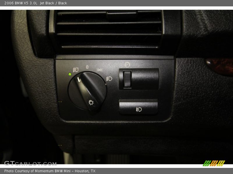Jet Black / Black 2006 BMW X5 3.0i