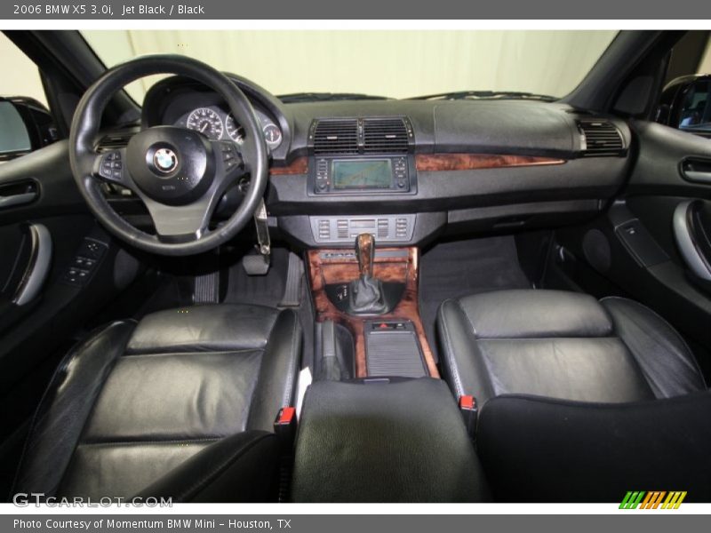 Jet Black / Black 2006 BMW X5 3.0i