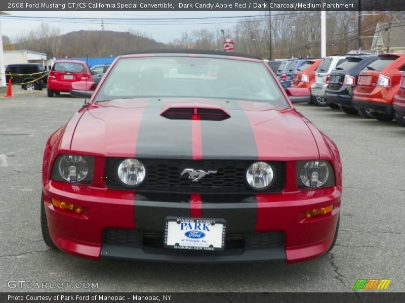 Dark Candy Apple Red / Dark Charcoal/Medium Parchment 2008 Ford Mustang GT/CS California Special Convertible