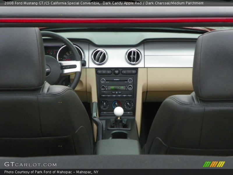 Dark Candy Apple Red / Dark Charcoal/Medium Parchment 2008 Ford Mustang GT/CS California Special Convertible