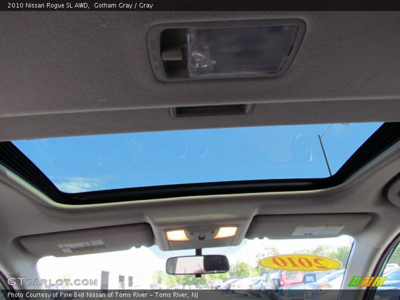 Gotham Gray / Gray 2010 Nissan Rogue SL AWD