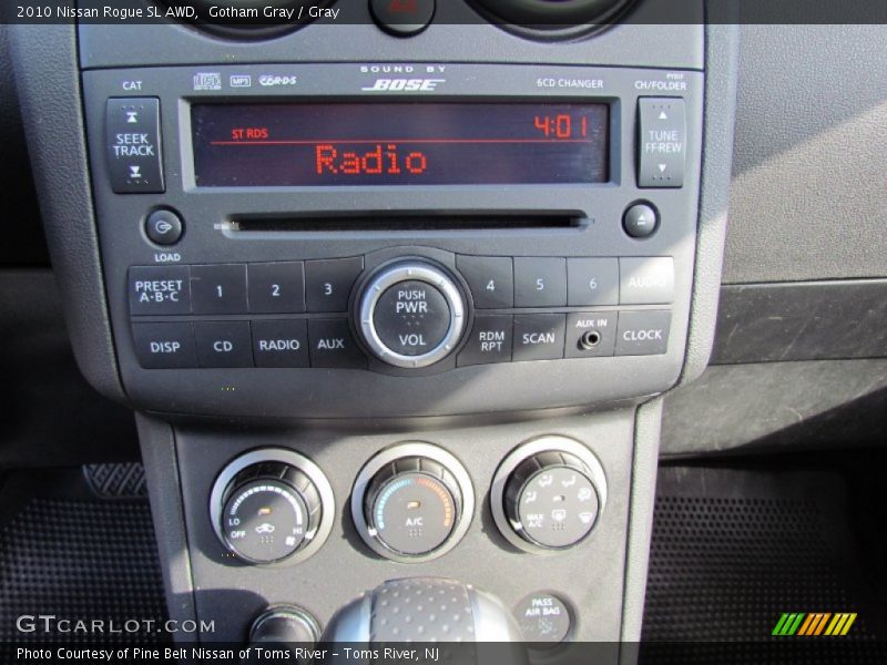 Gotham Gray / Gray 2010 Nissan Rogue SL AWD