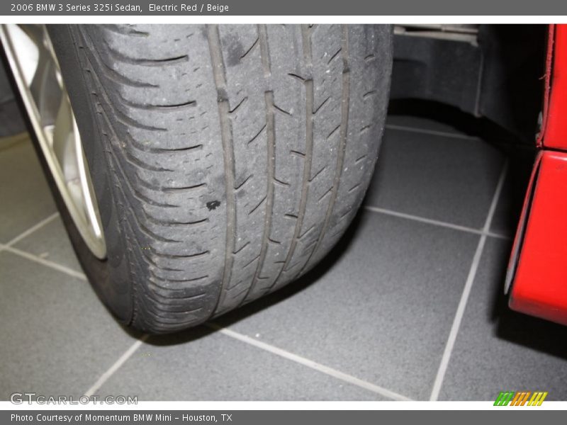 Electric Red / Beige 2006 BMW 3 Series 325i Sedan