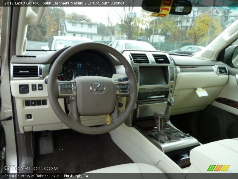 Dashboard of 2012 GX 460