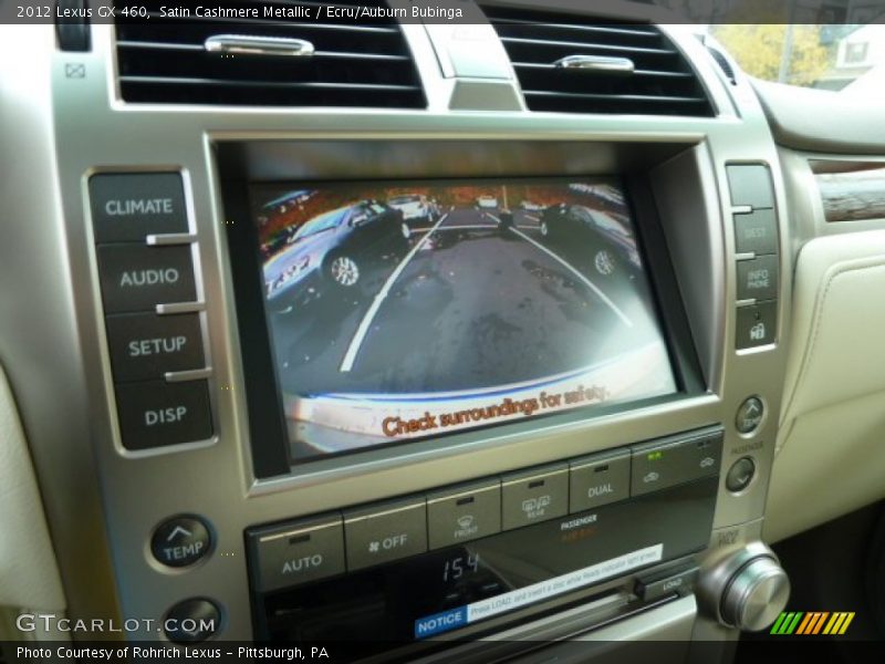 Satin Cashmere Metallic / Ecru/Auburn Bubinga 2012 Lexus GX 460