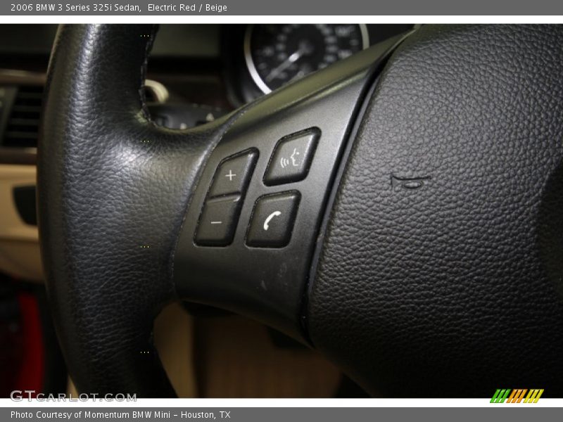 Electric Red / Beige 2006 BMW 3 Series 325i Sedan