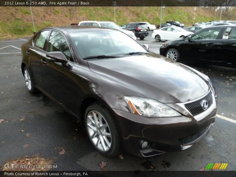 Front 3/4 View of 2012 IS 250 AWD