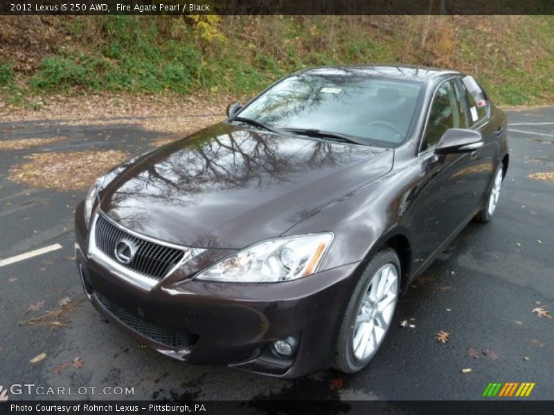 Front 3/4 View of 2012 IS 250 AWD