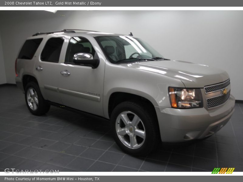Gold Mist Metallic / Ebony 2008 Chevrolet Tahoe LTZ