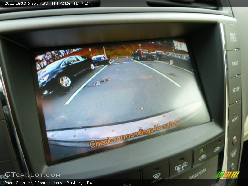 Fire Agate Pearl / Ecru 2012 Lexus IS 250 AWD