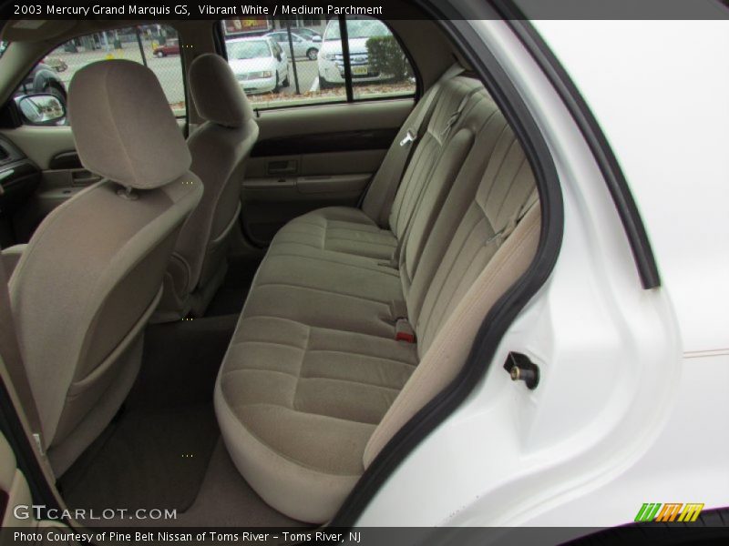 Vibrant White / Medium Parchment 2003 Mercury Grand Marquis GS