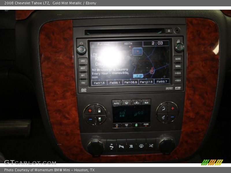 Gold Mist Metallic / Ebony 2008 Chevrolet Tahoe LTZ