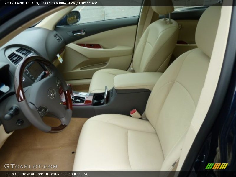  2012 ES 350 Parchment Interior