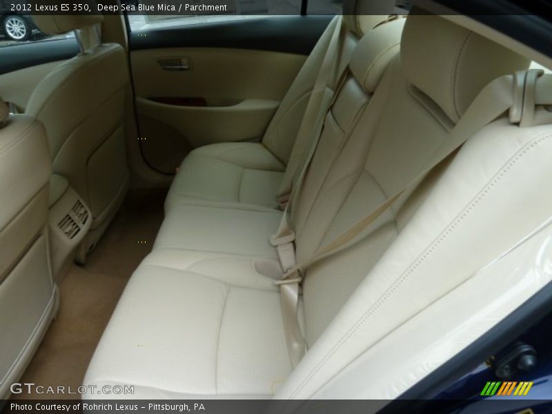  2012 ES 350 Parchment Interior