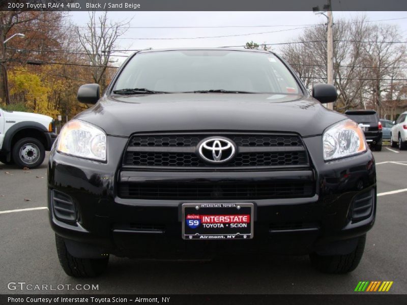 Black / Sand Beige 2009 Toyota RAV4 4WD