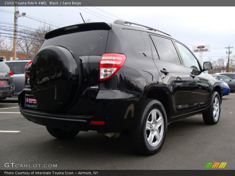 Black / Sand Beige 2009 Toyota RAV4 4WD