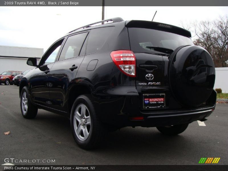 Black / Sand Beige 2009 Toyota RAV4 4WD