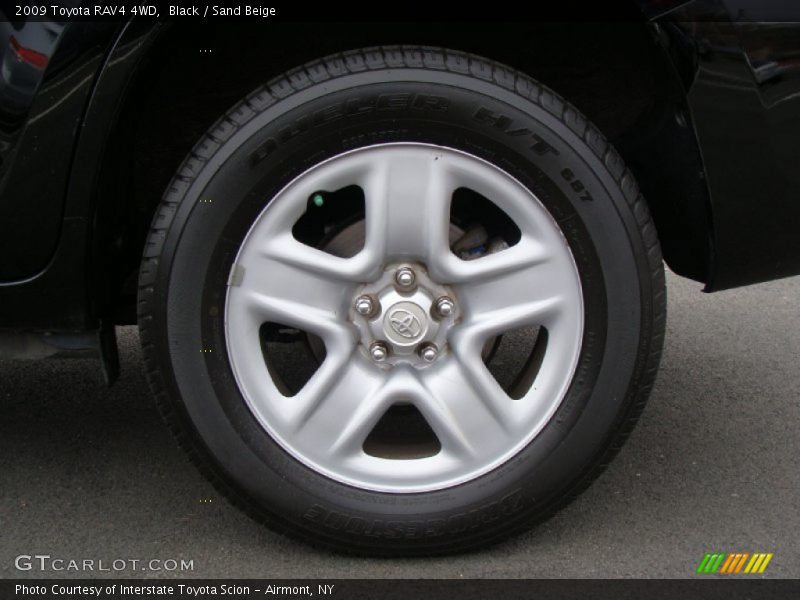 Black / Sand Beige 2009 Toyota RAV4 4WD