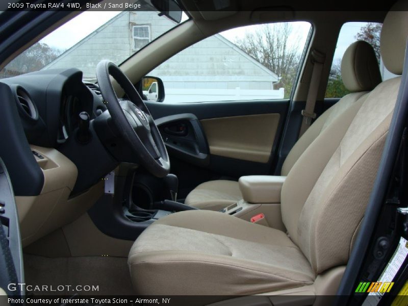 Black / Sand Beige 2009 Toyota RAV4 4WD