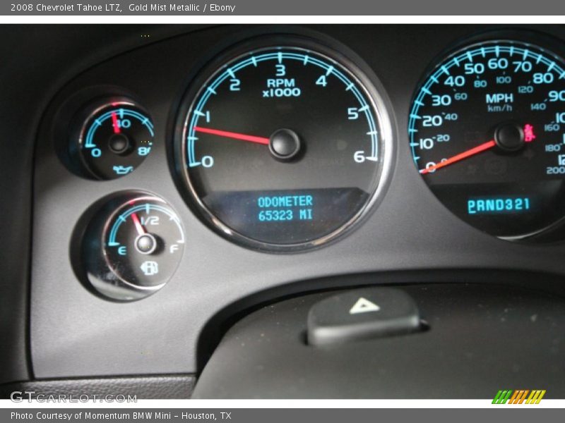 Gold Mist Metallic / Ebony 2008 Chevrolet Tahoe LTZ
