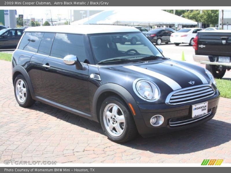 Astro Black Metallic / Black/Grey 2009 Mini Cooper Clubman