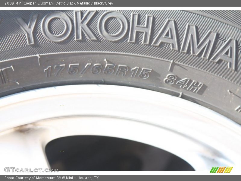 Astro Black Metallic / Black/Grey 2009 Mini Cooper Clubman