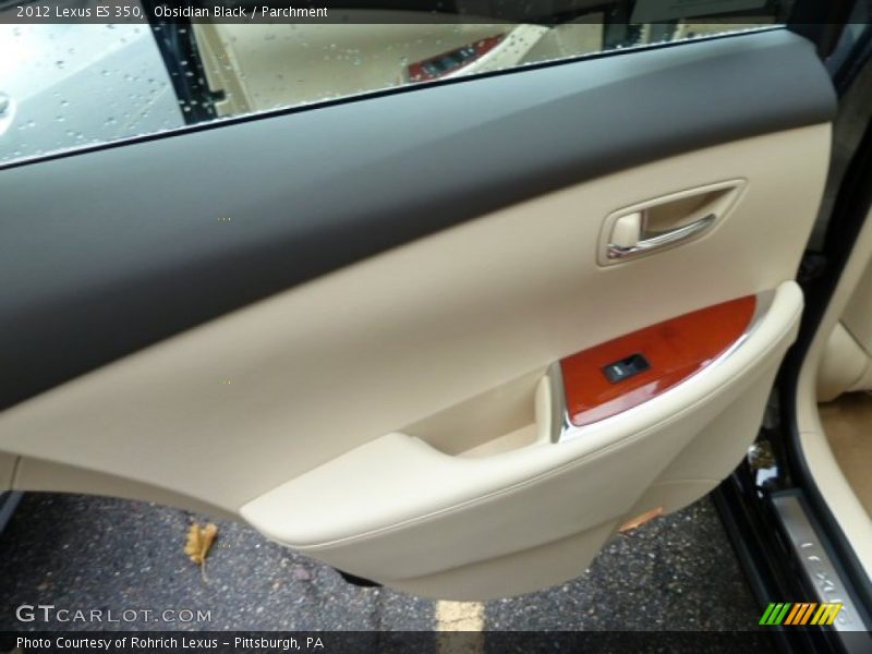 Obsidian Black / Parchment 2012 Lexus ES 350