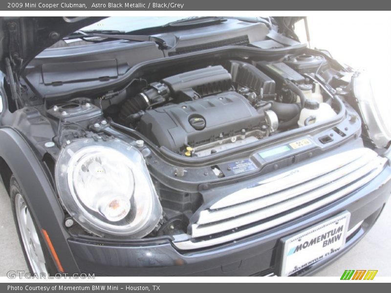 Astro Black Metallic / Black/Grey 2009 Mini Cooper Clubman