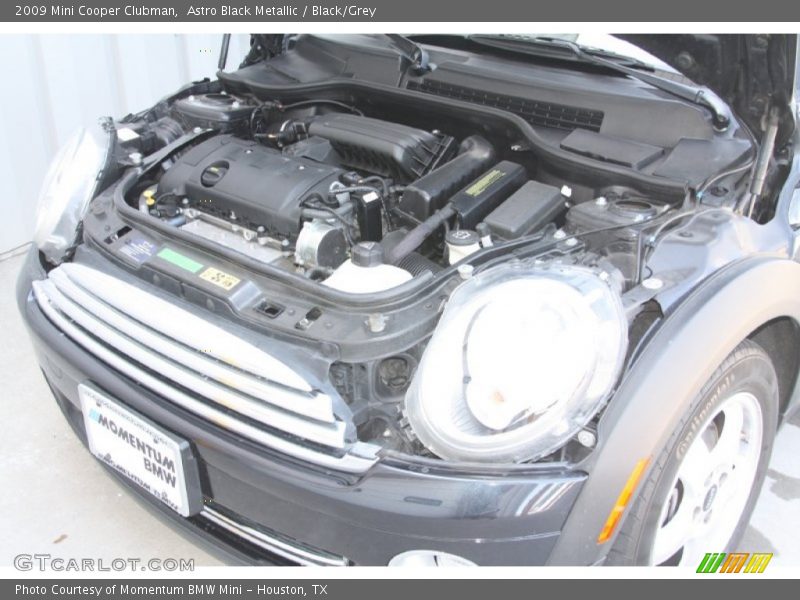 Astro Black Metallic / Black/Grey 2009 Mini Cooper Clubman