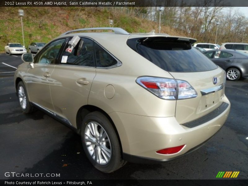  2012 RX 450h AWD Hybrid Satin Cashmere Metallic