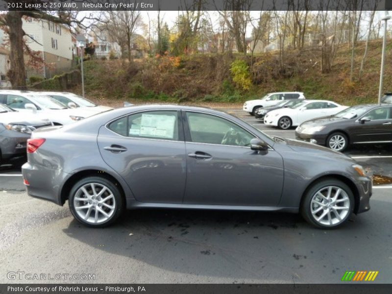  2012 IS 250 AWD Nebula Gray Pearl