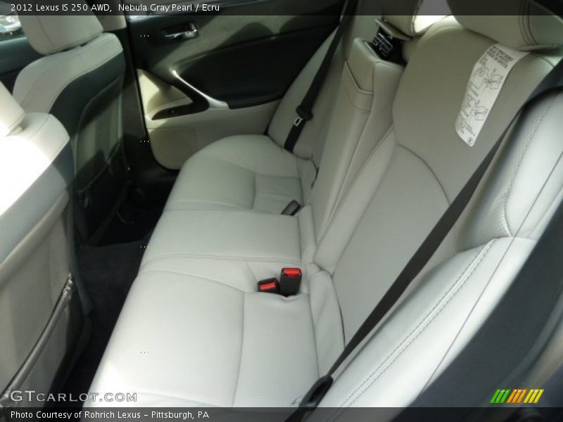  2012 IS 250 AWD Ecru Interior