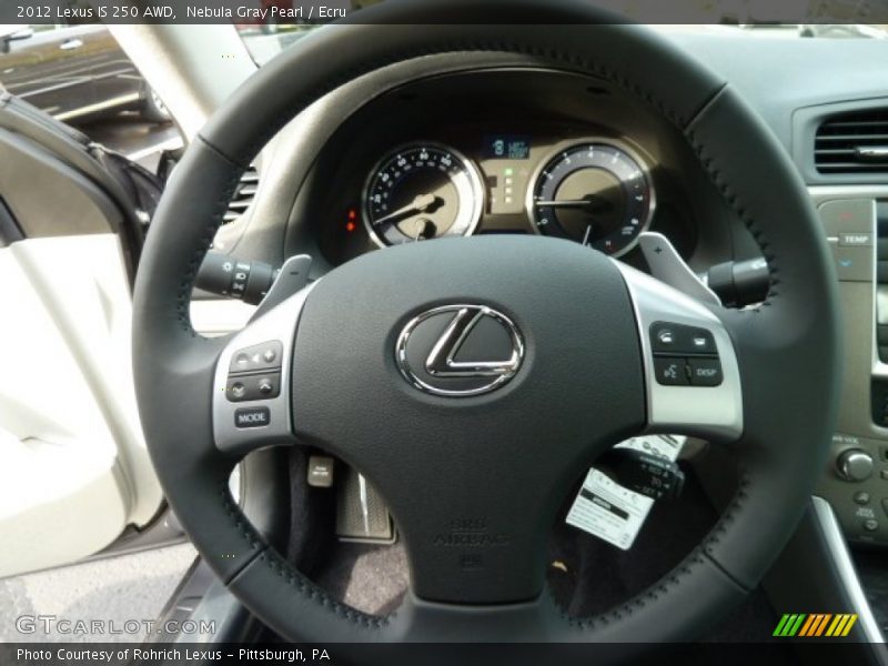  2012 IS 250 AWD Steering Wheel